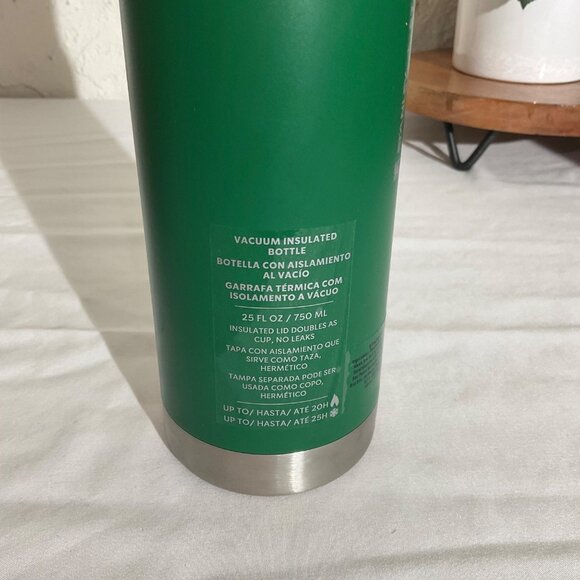 Starbucks Stanley 25 Fl Oz Vacuum Insulated Bottle Green - Picture 4 of 4